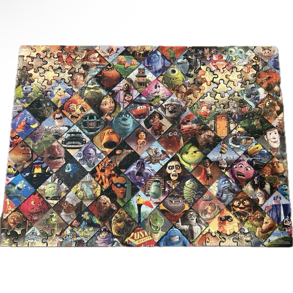 Disney Pixar 300-Piece Kids Jigsaw Puzzle - Vibrant Multicolor - Picture 2 of 5